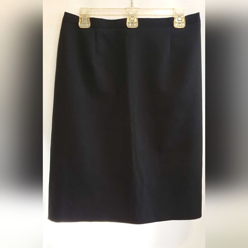 Kathie Lee Collection Black Pencil Skirt